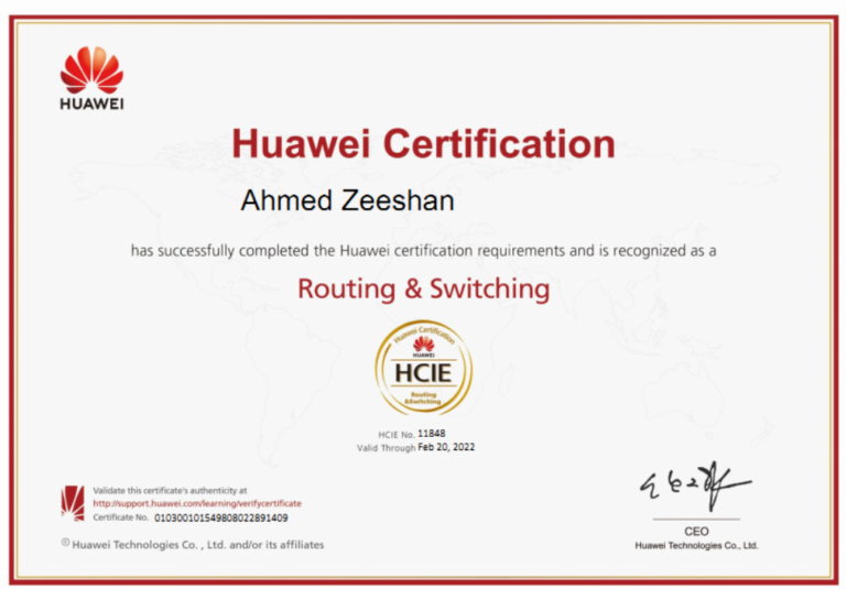 My Journey to Huawei HCIE ) Our Technology