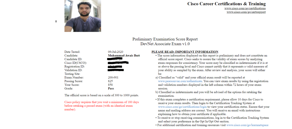 My Journey to DEVASC 200-901 Exam - Our Technology Planet