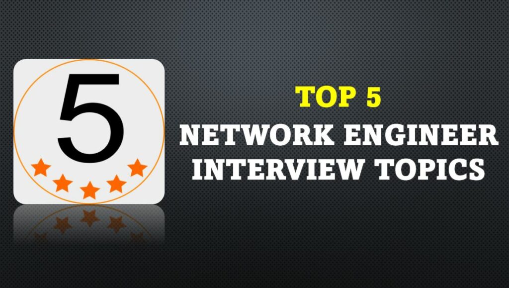 Top 5 Network Engineer Interview Topics